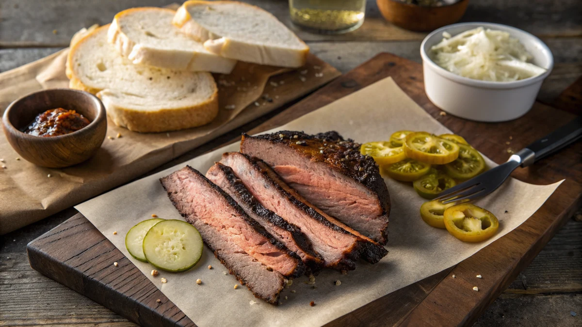 Best BBQ in San Antonio 2026: 12 Spots Mia Loves served on a Texas kitchen counter in natural daylight