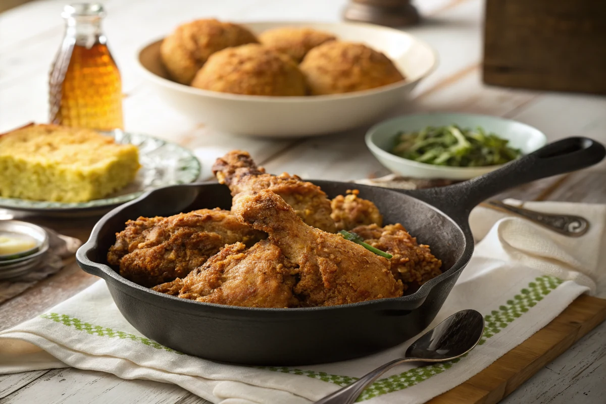 Close-up of best cast iron skillets for texas cooking 2026 showing texture, color, and serving detail