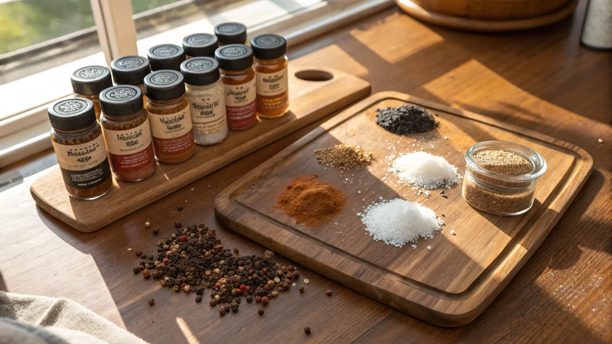Best Texas BBQ Rubs 2026: Tested by a Hill Country Cook served on a Texas kitchen counter in natural daylight
