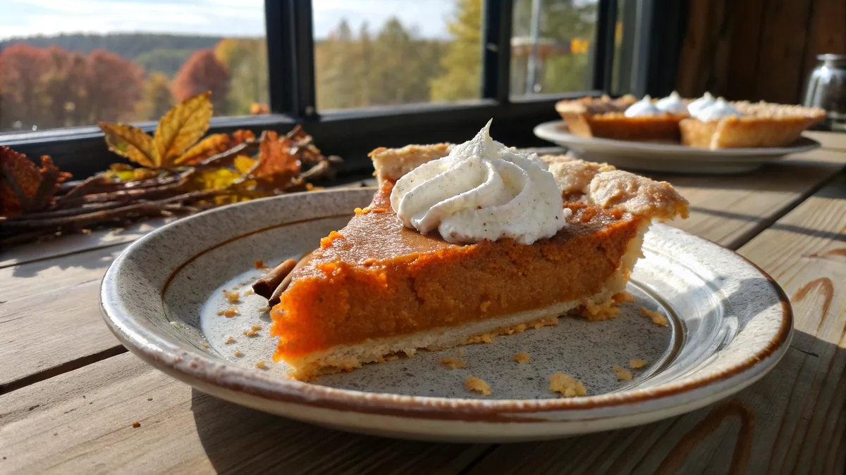 Buttermilk Sweet Potato Pie recipe by Chef Mia, photographed in a natural light Texas kitchen
