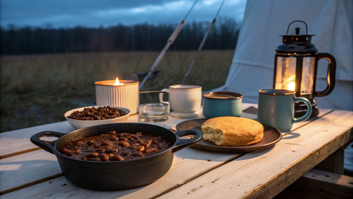 Deer Camp Recipes: Feeding Texas Hunting Season served on a Texas kitchen counter in natural daylight