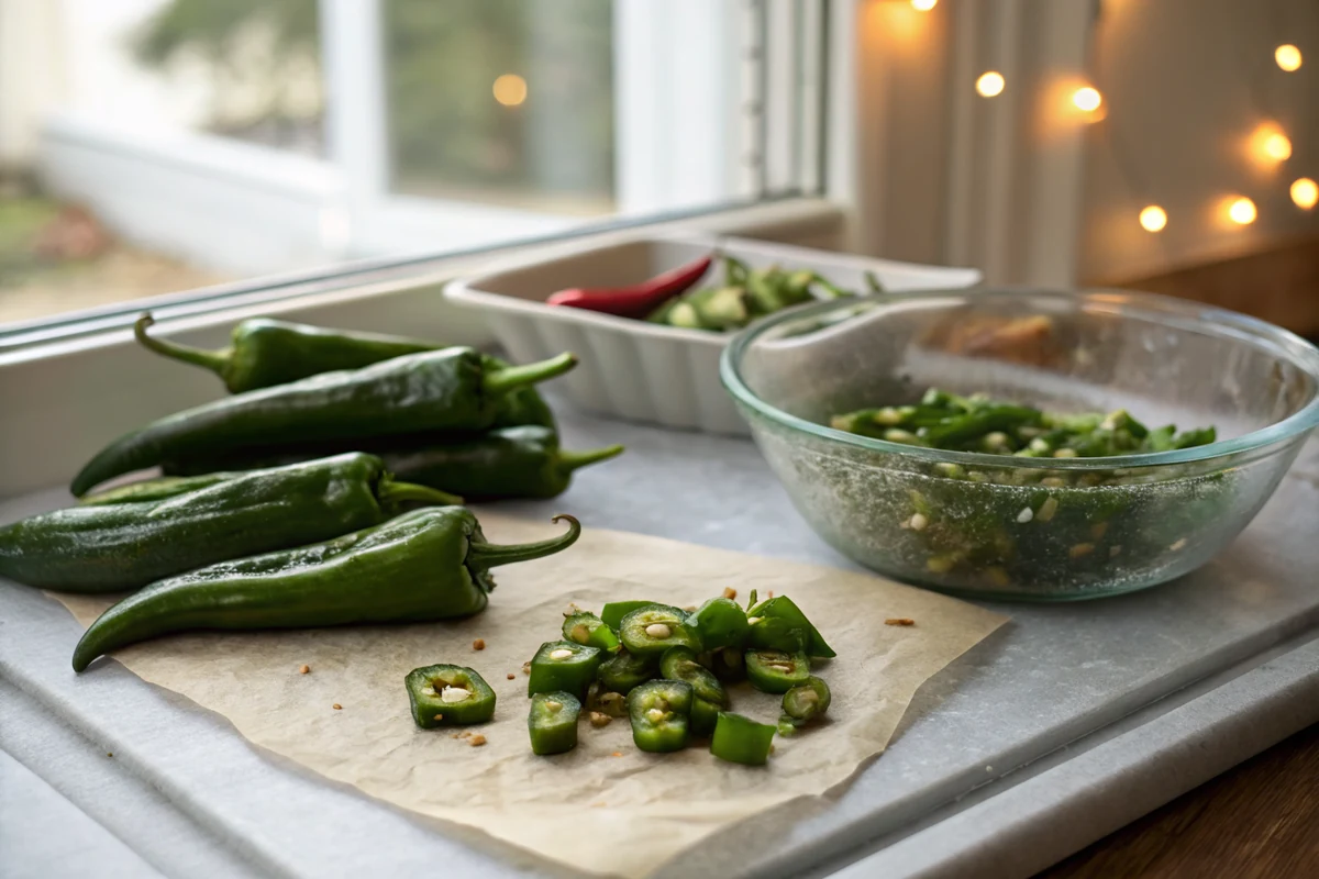 Close-up of hatch chile recipes: 12 texas ways to cook them showing texture, color, and serving detail
