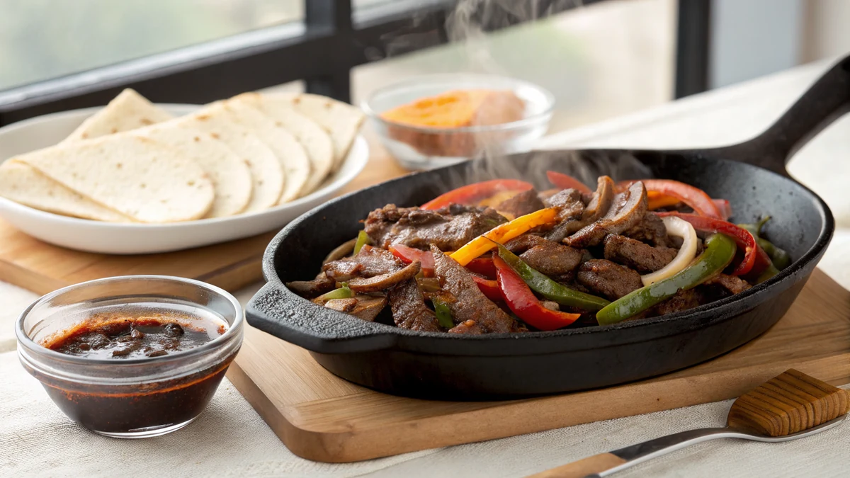 Pappasito's Fajita Marinade recipe by Chef Mia, photographed in a natural light Texas kitchen
