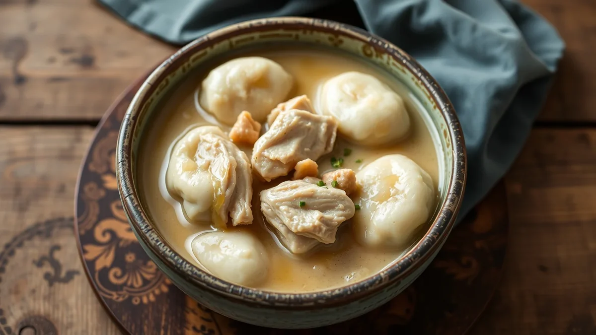 Chicken and Dumplings