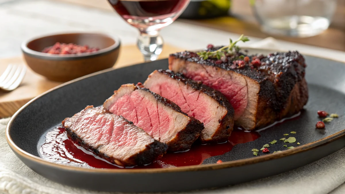 Sous Vide Beef Short Ribs recipe by Chef Mia, photographed in a natural light Texas kitchen