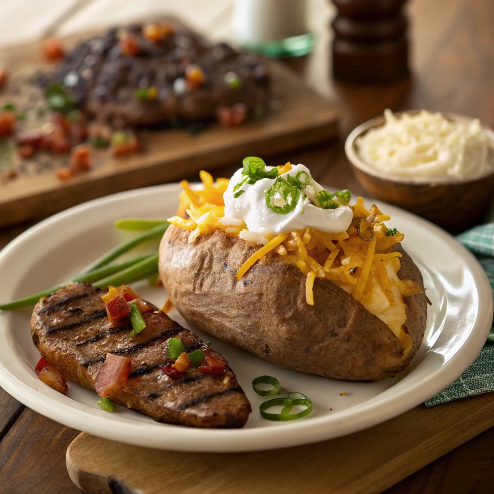 Texas, Roadhouse, Baked, Potatoes, Copycat