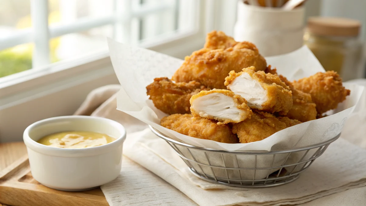 Texas Roadhouse Chicken Critters Copycat recipe by Chef Mia, photographed in a natural light Texas kitchen