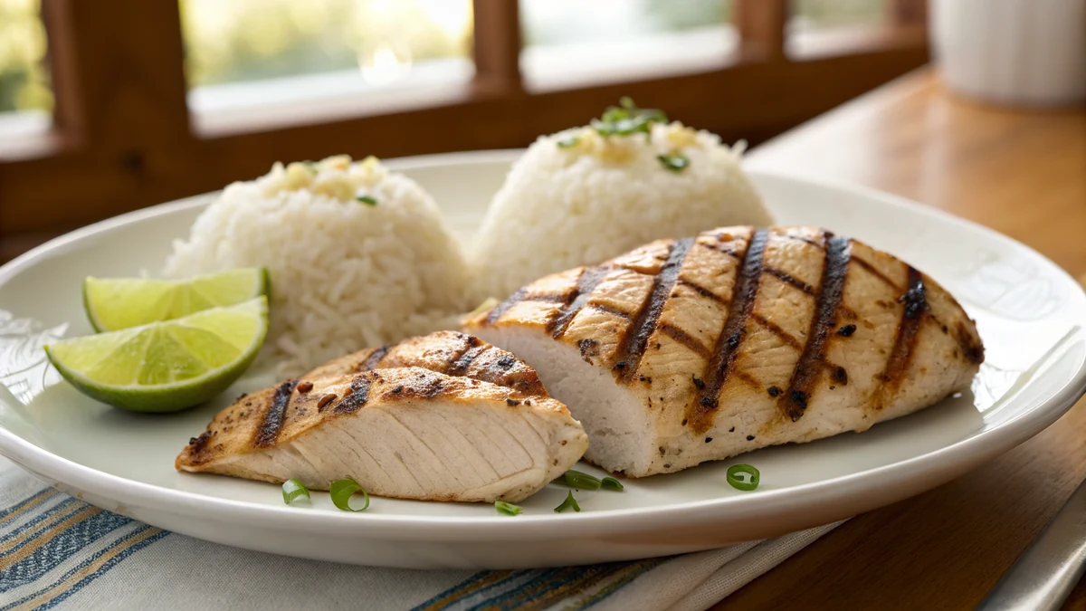 Texas Roadhouse Grilled Chicken Copycat recipe by Chef Mia, photographed in a natural light Texas kitchen