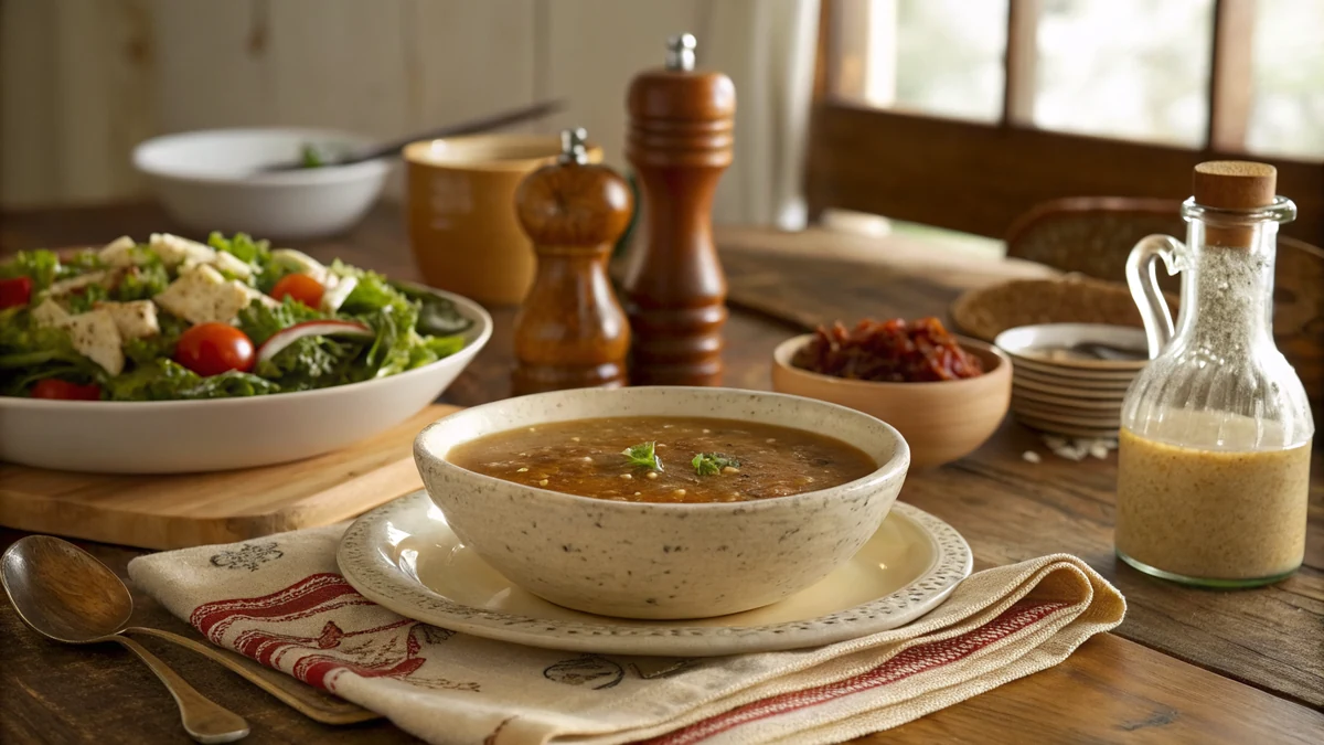Texas Roadhouse Italian Dressing Copycat recipe by Chef Mia, photographed in a natural light Texas kitchen