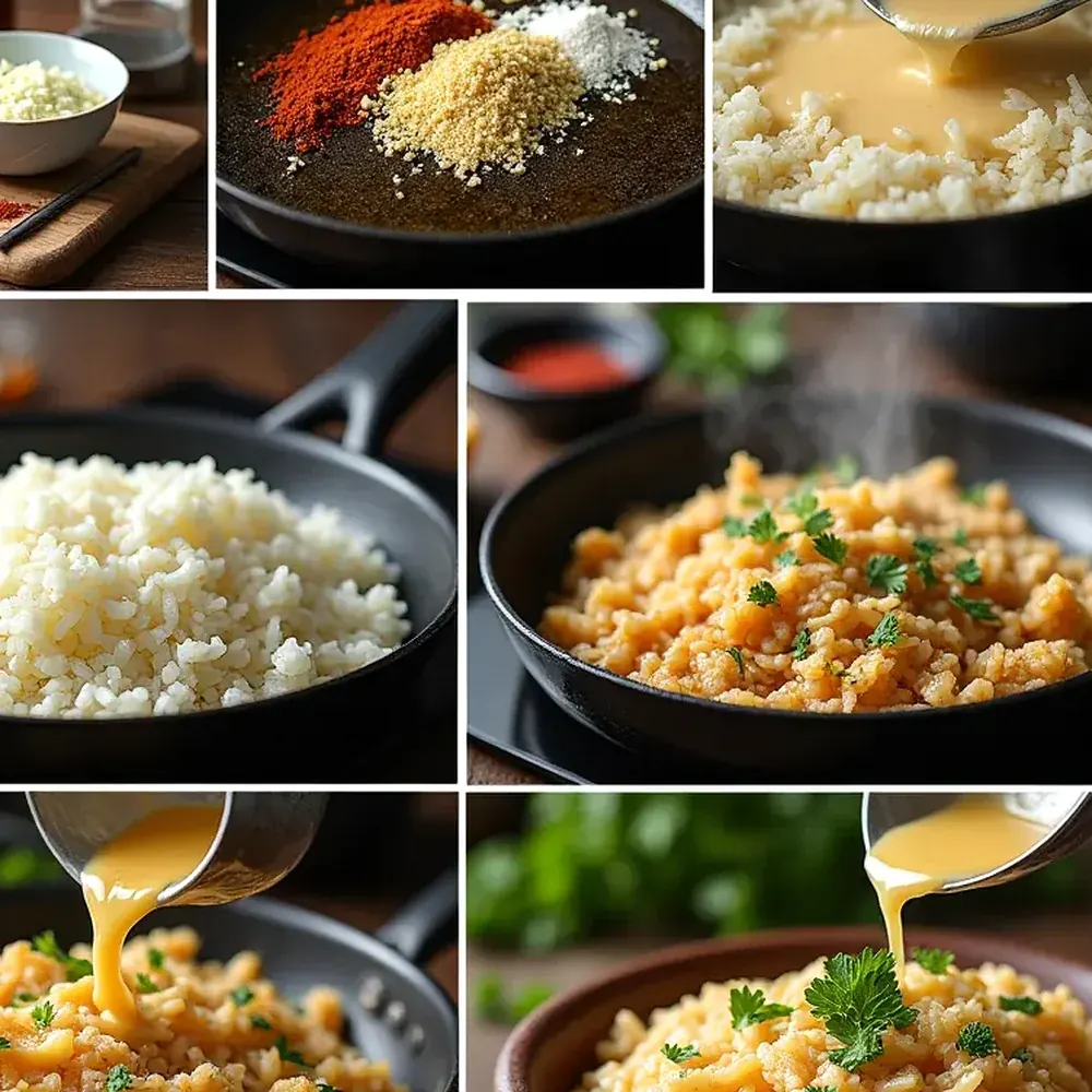 Texas Roadhouse Rice plated for a Texas family table, overhead view