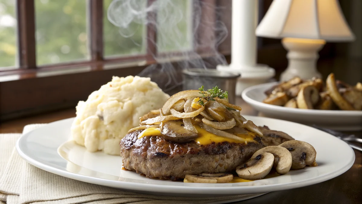 Texas Roadhouse Roadkill Copycat recipe by Chef Mia, photographed in a natural light Texas kitchen