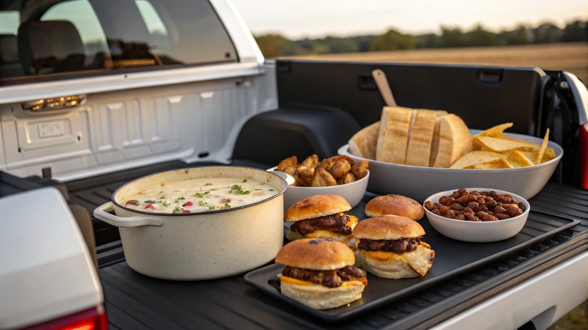 Texas Tailgating Food: 12 Tested Game Day Picks served on a Texas kitchen counter in natural daylight