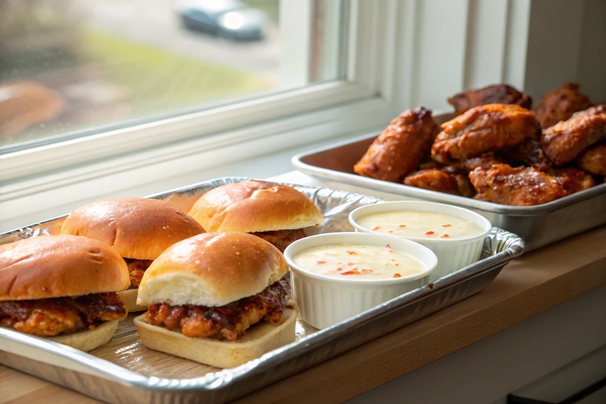 Close-up of texas tailgating food: 12 tested game day picks showing texture, color, and serving detail