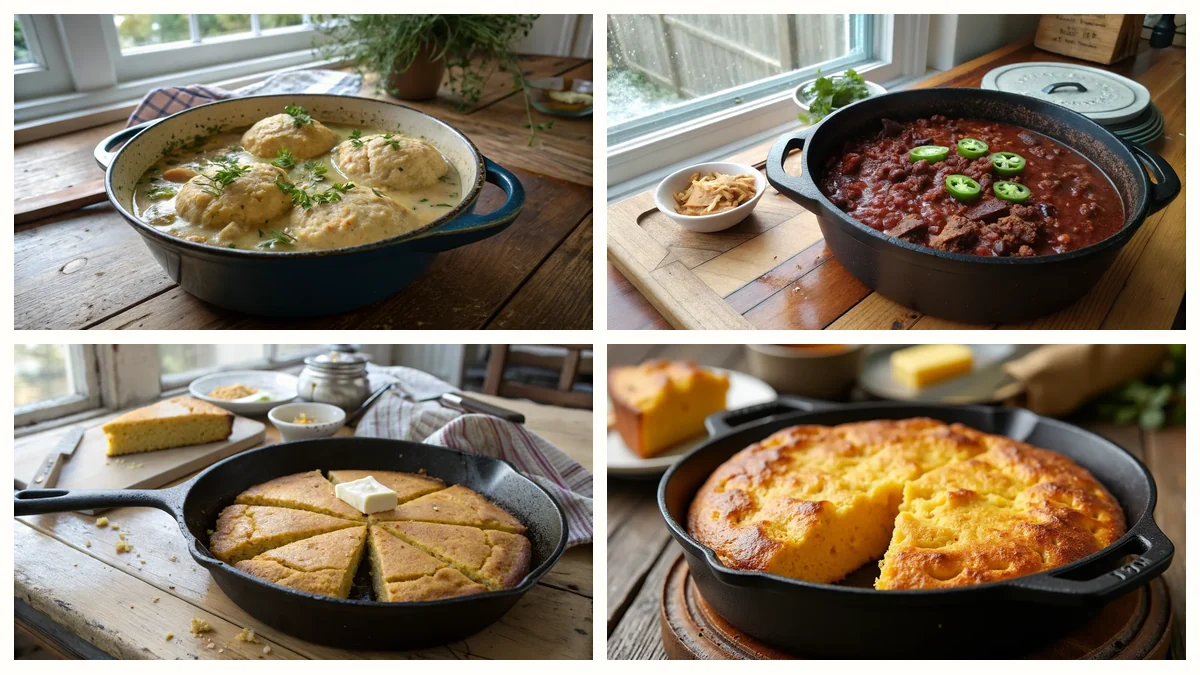 Ultimate Southern Comfort Food Guide served on a Texas kitchen counter in natural daylight