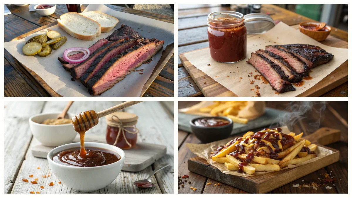 Ultimate Texas BBQ Guide served on a Texas kitchen counter in natural daylight