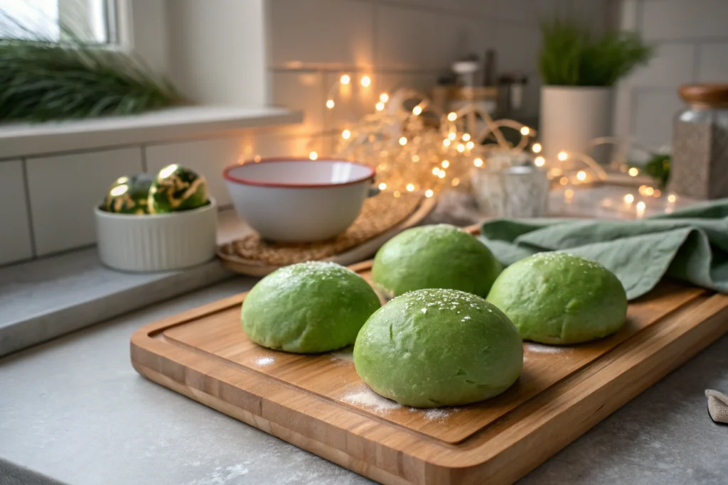 green burger bun grinch recipe