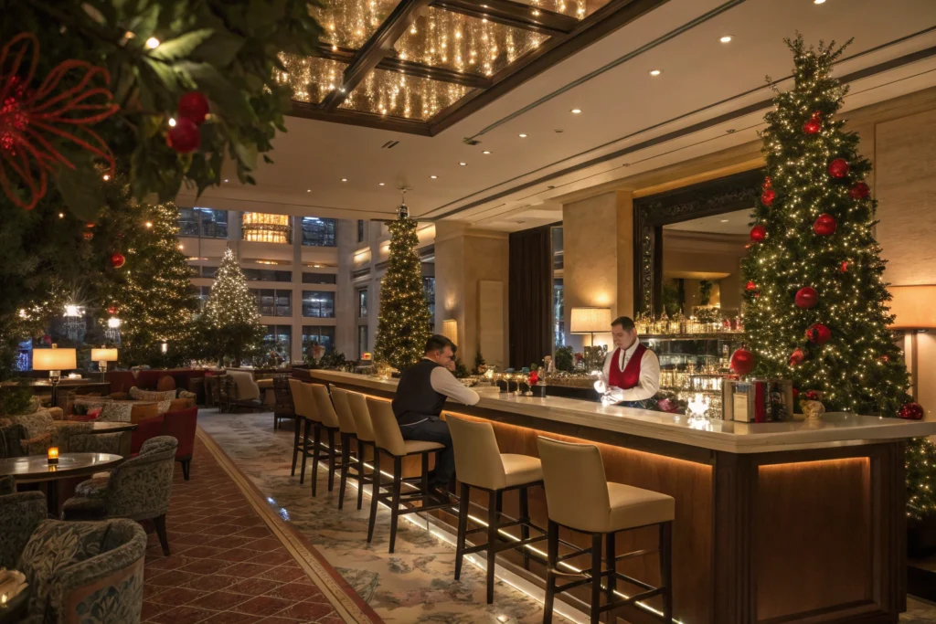 hotel bar in Texas open on Christmas Day