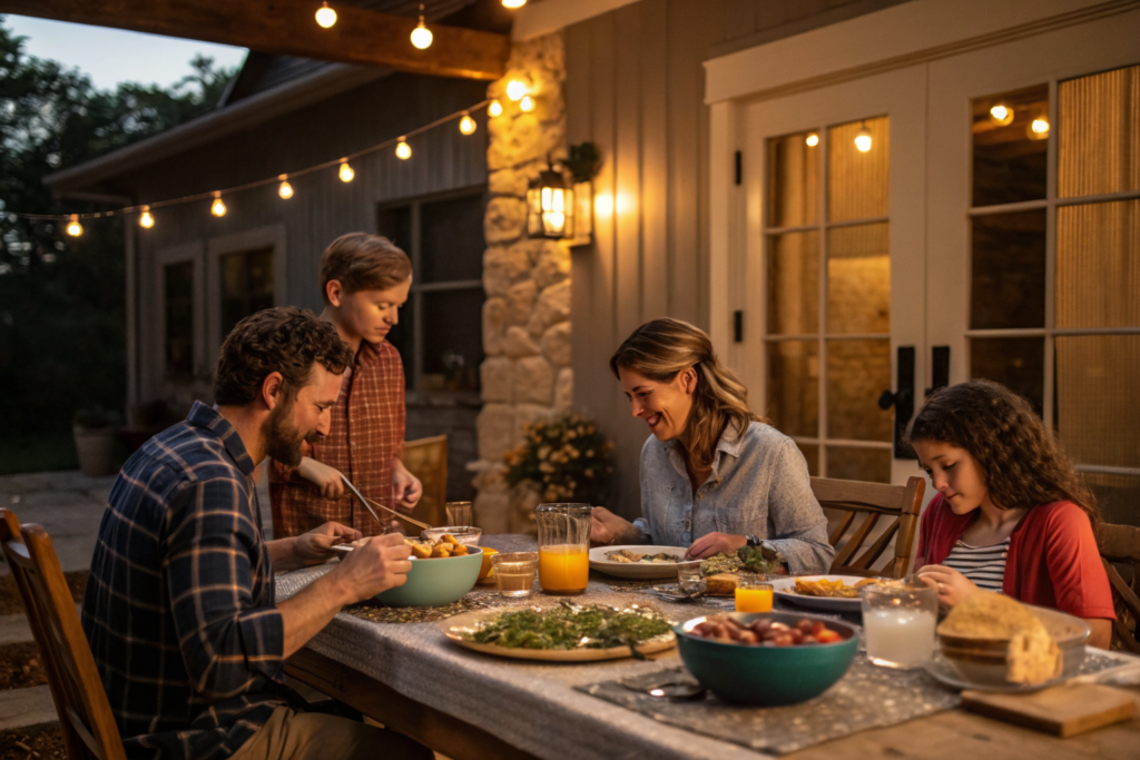 recipe guide heartumental family dinner table